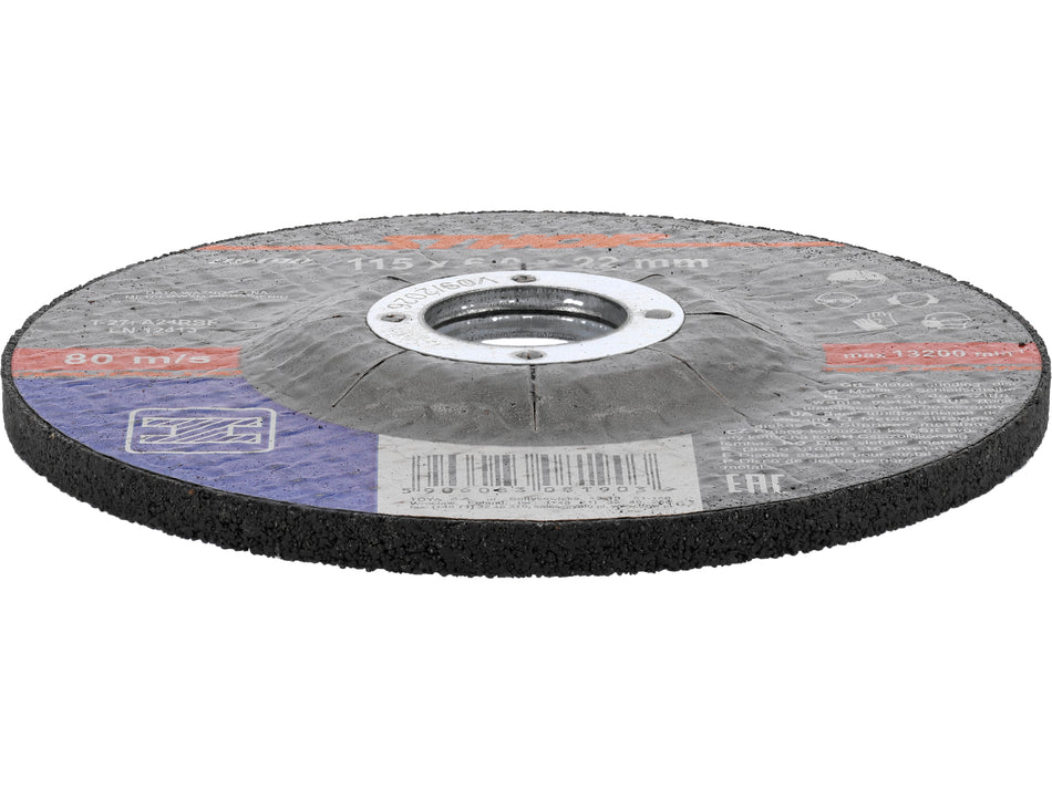 Disc slefuit metale Sthor 115x6x22.2mm, sthor STHOR... 115X6