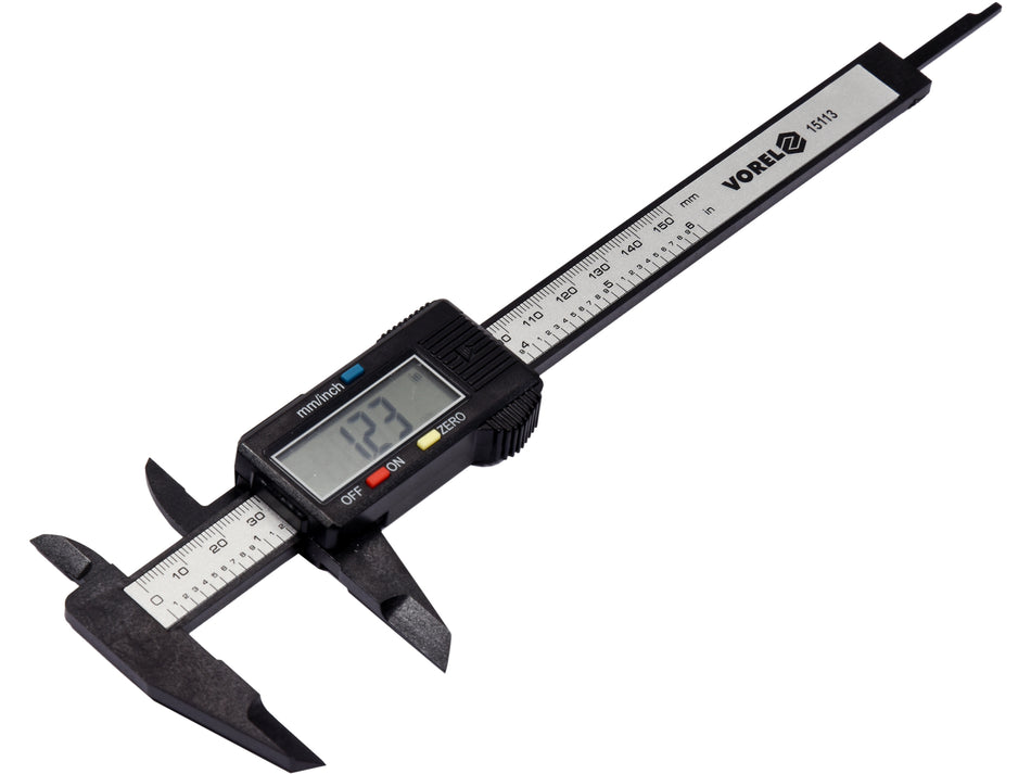 Subler electronic Vorel 150mm, carbon VOREL 15113