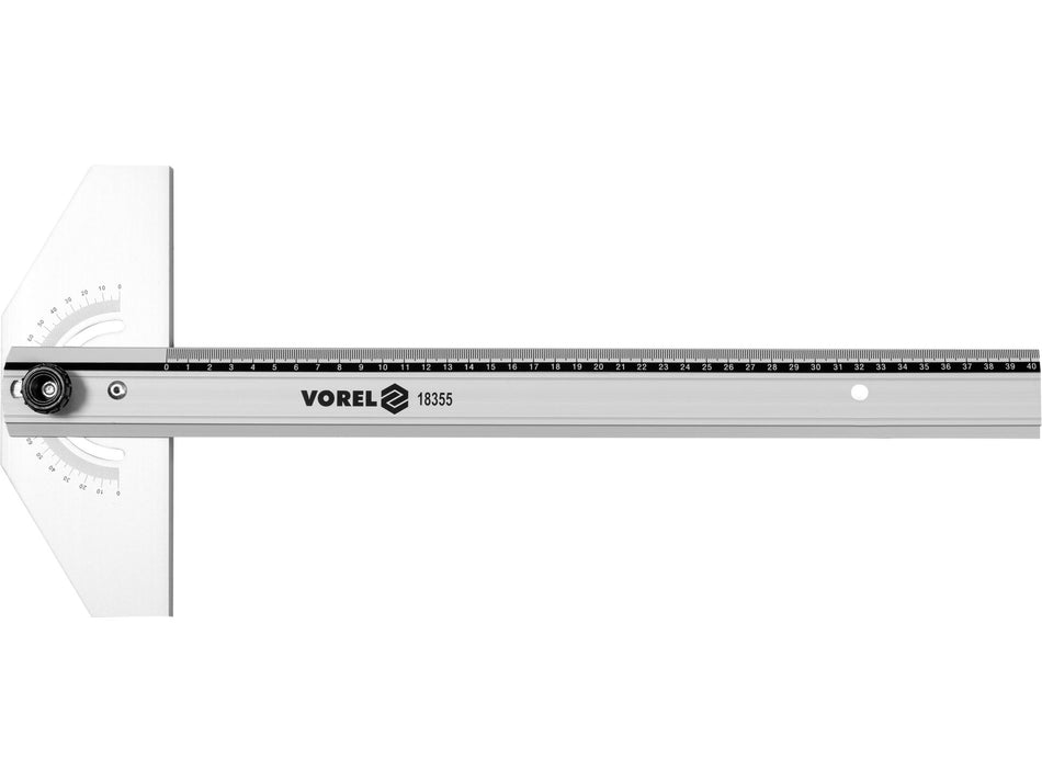 Rigla aluminiu tip ''t'' Vorel 400mm VOREL 18355