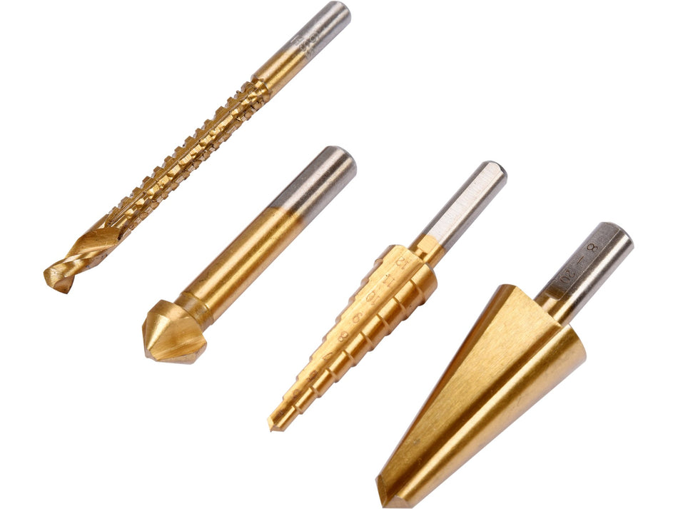 Set burghie pentru metal Sthor 4 piese STHOR 22640
