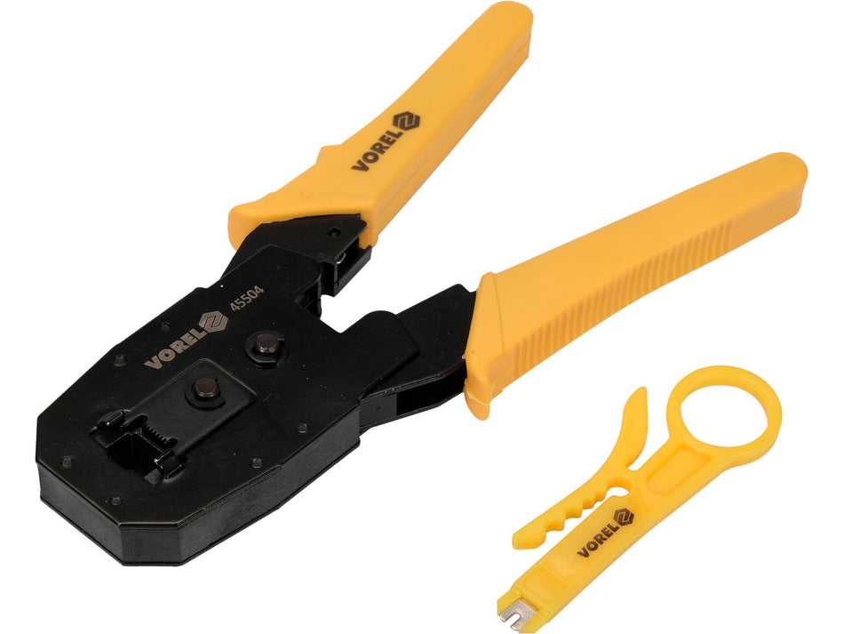 Cleste pentru sertizarea mufelor Vorel rj45, rj10, rj11