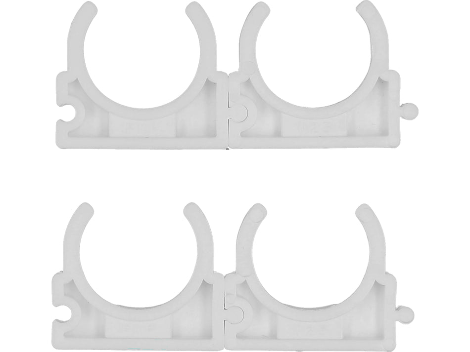 Set Vorel 4 cleme suport teava PVC, pe, pe-x, pp... 25MM
