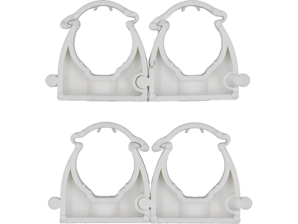 Set Vorel 4 cleme blocabile suport teava PVC, pe... 18MM