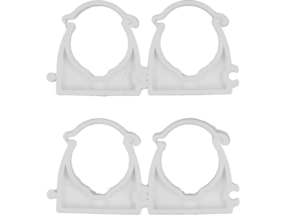 Set Vorel 4 cleme blocabile suport teava, 25mm...