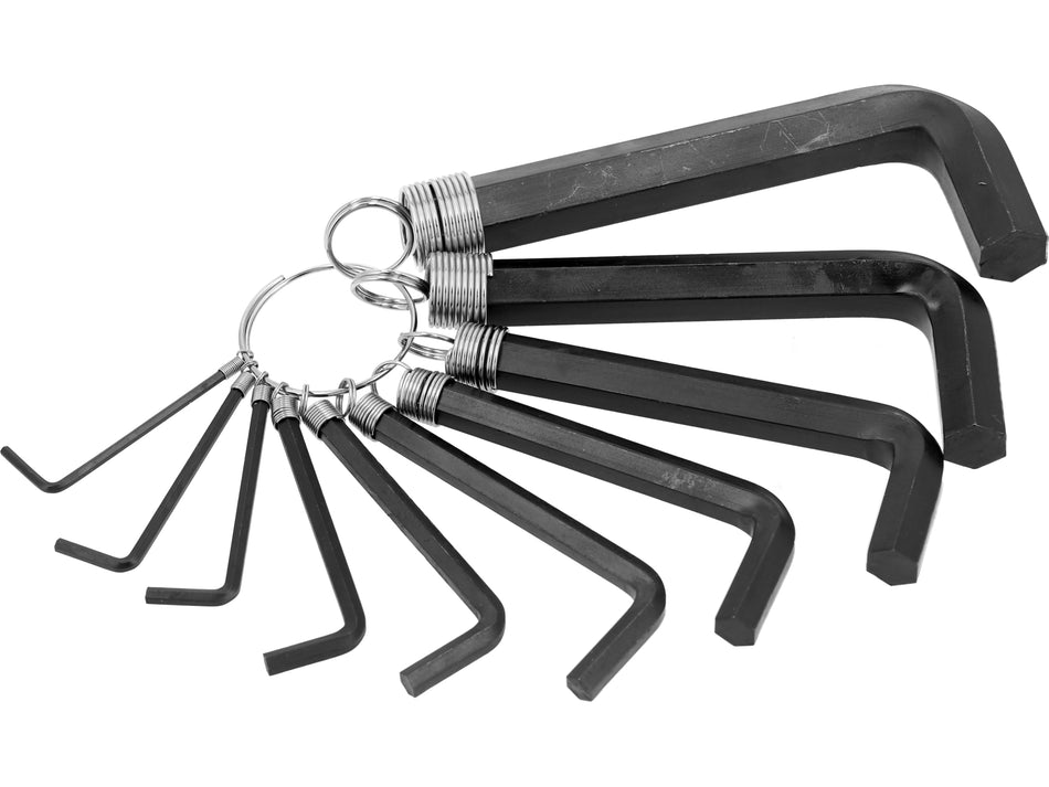 Set 10 chei hexagonale No Name 2-14mm