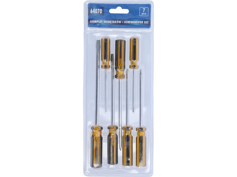 Set surubelnite cu maner DIN plastic 7 buc