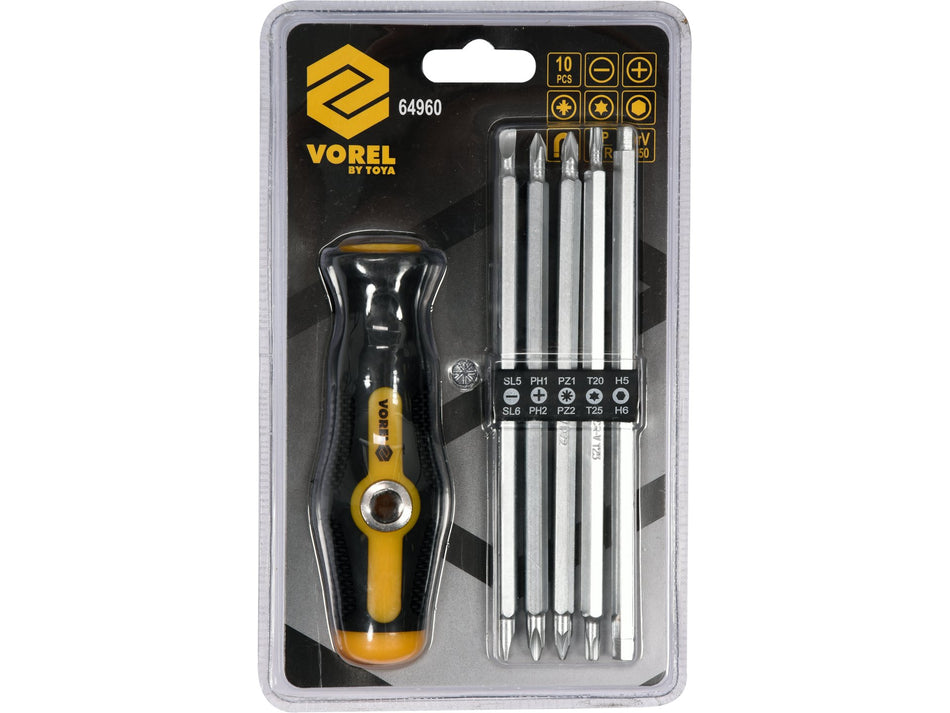 Surubelnita interschimbabila Vorel 10 in 1 VOREL 64960