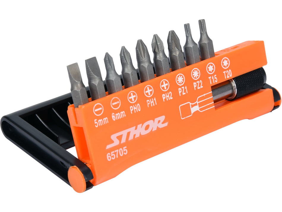 Set Sthor 10 biti cu adaptor STHOR 65705