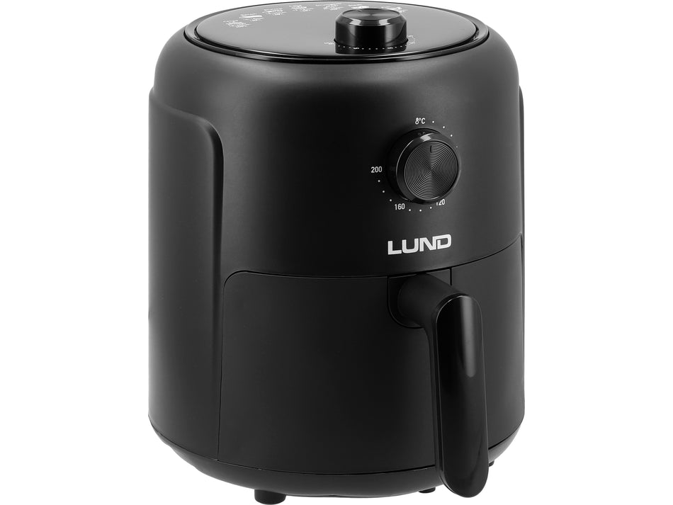 Friteuza aer cald Lund 1000W 2.6l negru LUND 67560