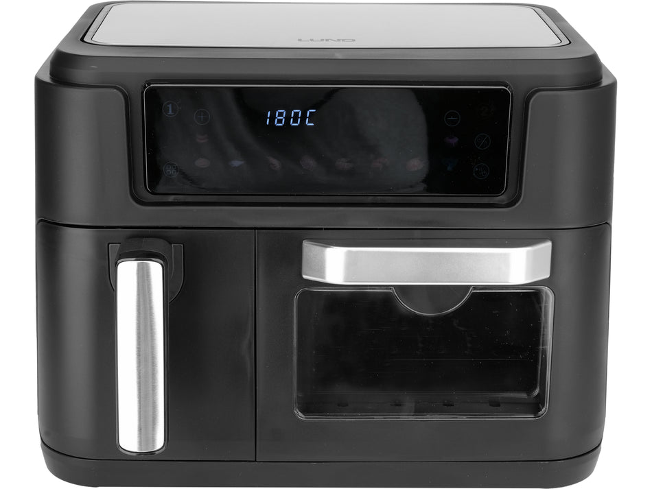 Friteuza aer cald Lund 2400W 3.5l+7.5l negru LUND 67564