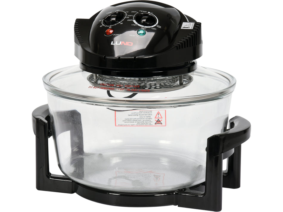 Cuptor cu halogen Lund 17l negru LUND 67641