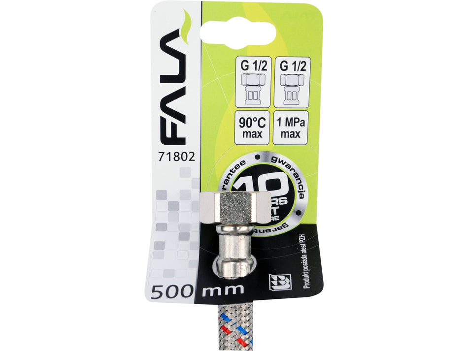 Racord flexibil f/f 1/2'' 1/2'' Fala 500mm FALA 71802