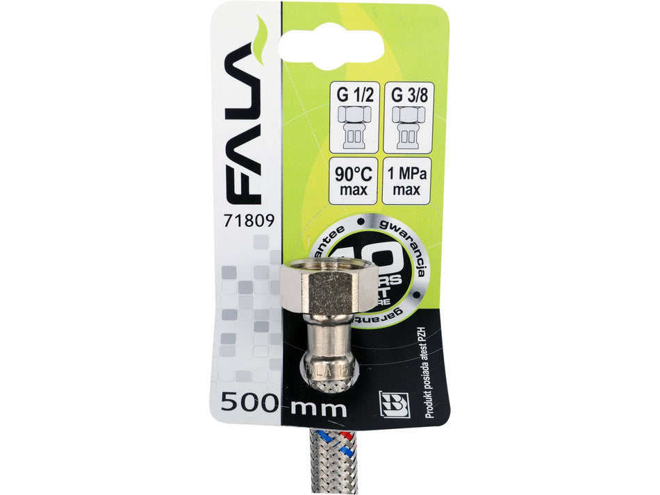 Racord flexibil f/f 1/2'' 3/8'' Fala 500mm FALA 71809
