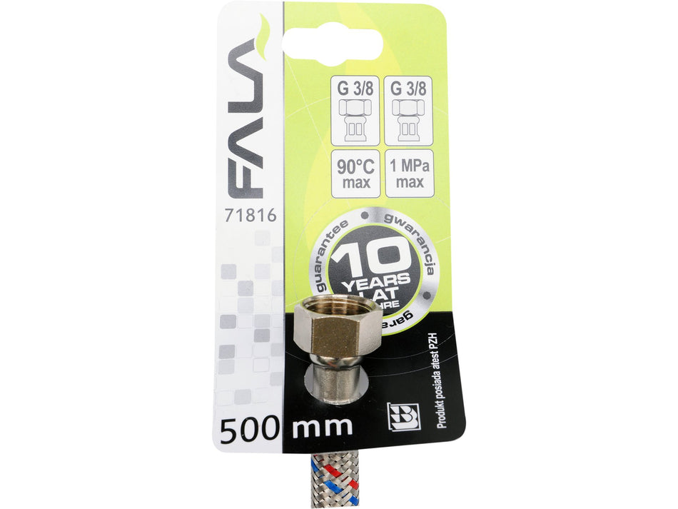 Racord flexibil f/f 3/8'' 3/8'' Fala 500mm FALA 71816