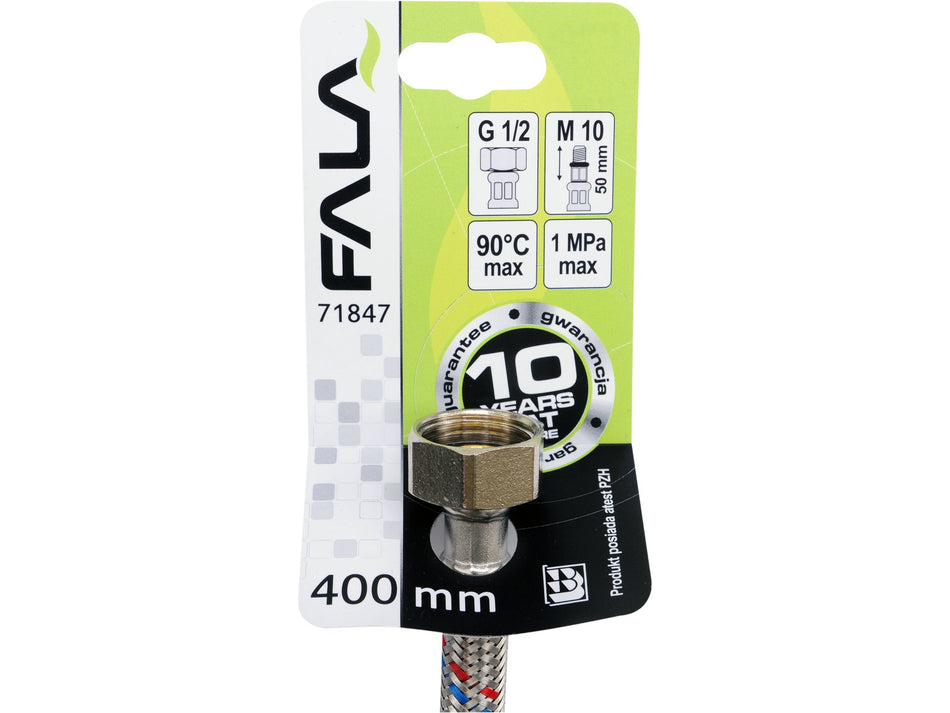 Racord flexibil f/m 1/2'' fala m10x1 Fala 400mm... 10X1 400MM