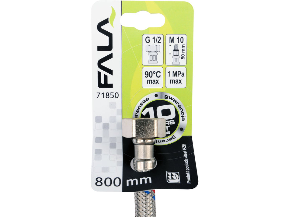 Racord flexibil f/m 1/2'' fala m10x1 Fala 800mm... 10X1 800MM