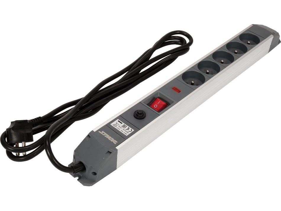Prelungitor electric Sthor 5 prize, cu intrerupator, 3 INTRERUPATOR-3M
