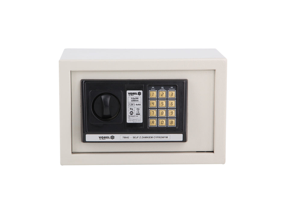 Seif cu inchidere electronica Vorel 31x20x20cm...