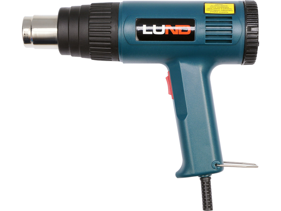 Pistol aer cald Lund 2000W + accesorii LUND 79318