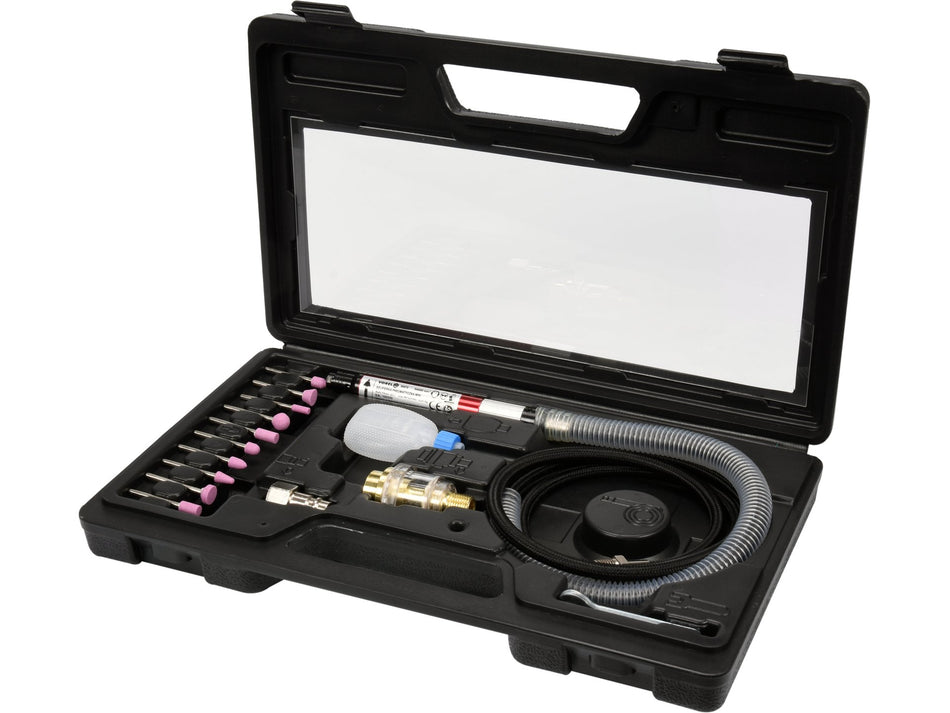 Set mini freza pneumatica Vorel 16 piese VOREL 80970