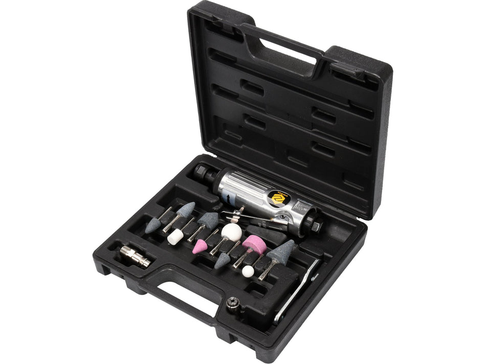 Set polizor bi-ax pneumatic Vorel 6mm + accesorii...