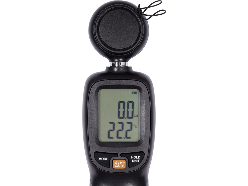 Luxmetru cu termometru pentru temperatura...