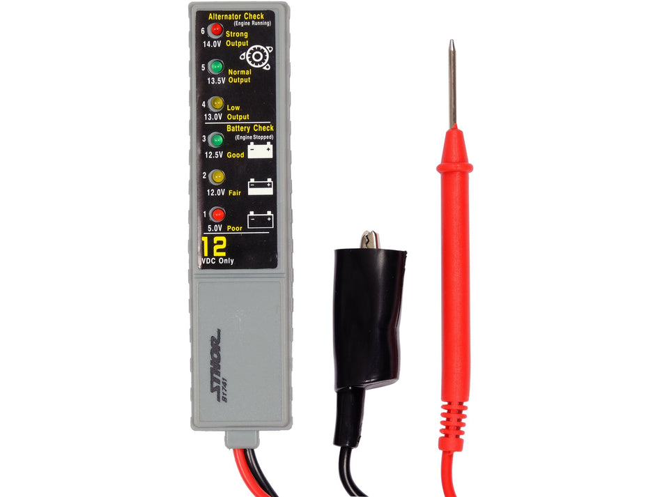Tester baterie si alternator Sthor STHOR 81741