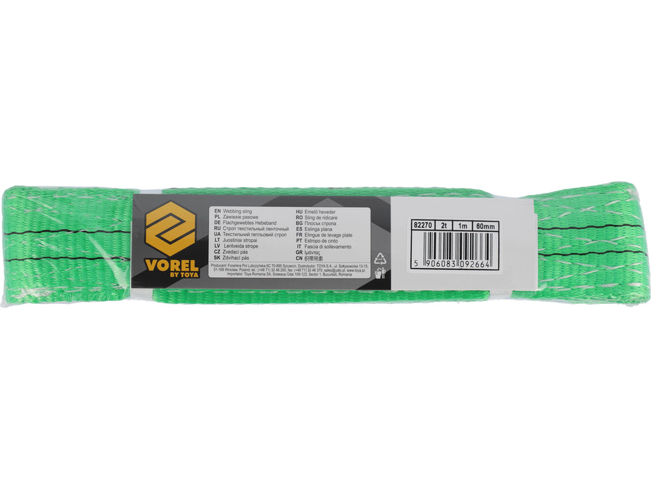 Chinga de ridicare Vorel 2t 1m VOREL 82270