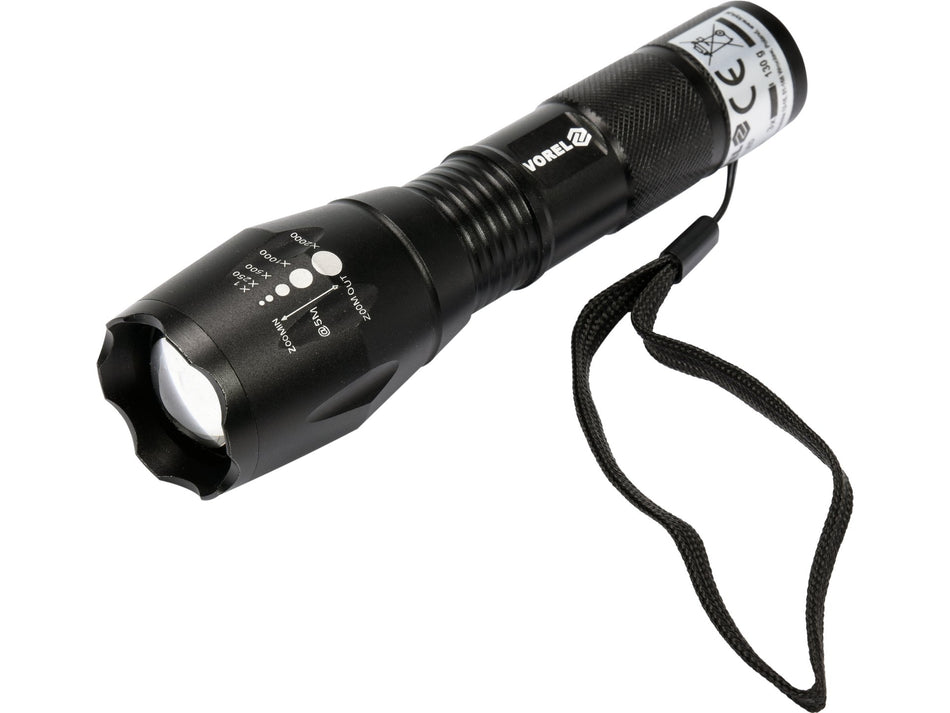 Lanterna led Vorel 5W, 280lm, zoom VOREL 88555