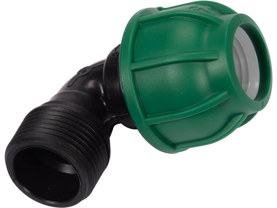 Cot compresiune 90 grade Flo filet exterior Flo 25mm x 1...