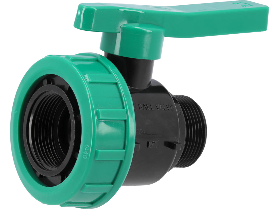 Robinet cu bila Flo 1 1/4" x 1 1/4" pp FLO 88983