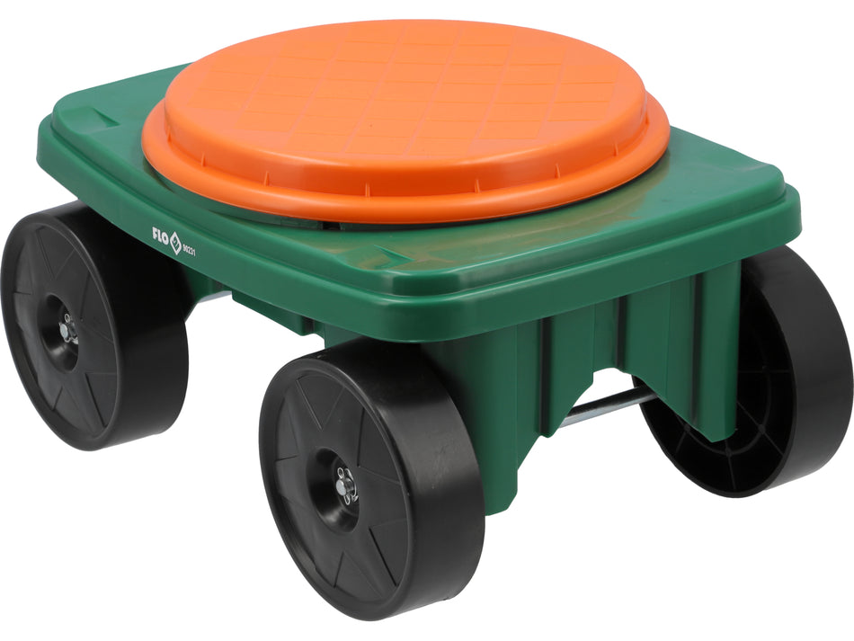 Taburet de gradina cu roti Flo FLO 90231