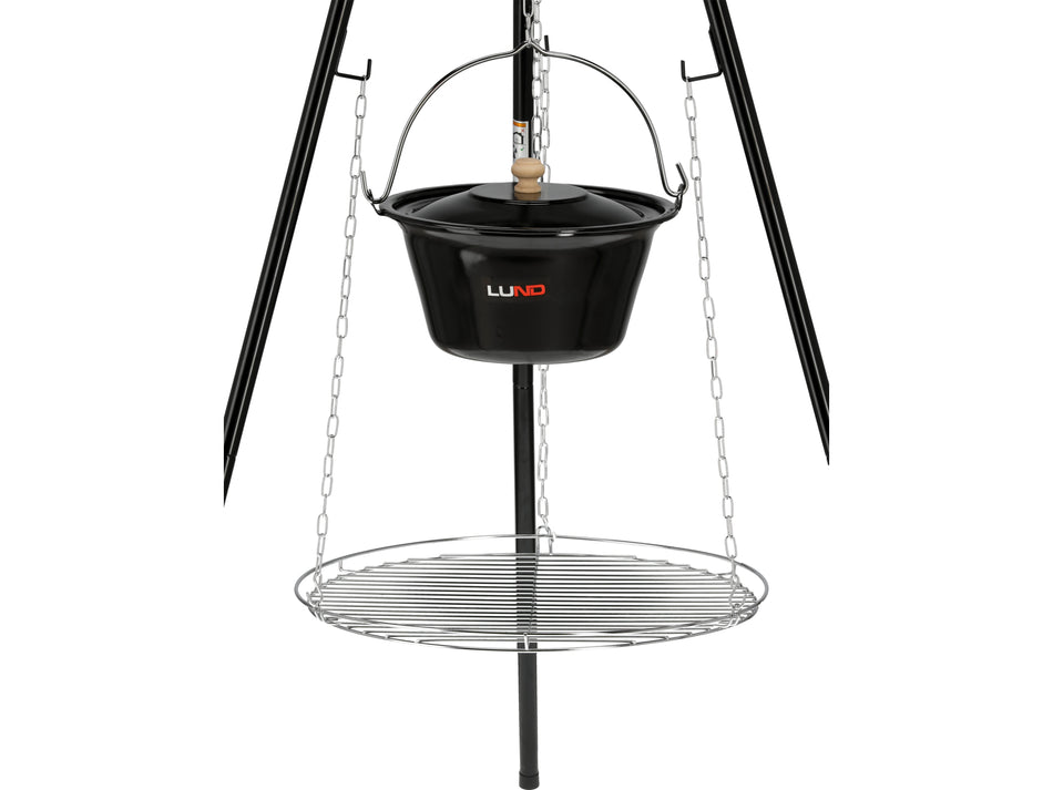 Gratar cu vatra si trepied Lund 49cm LUND 99933