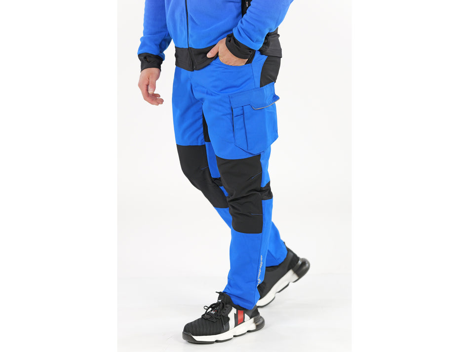 Pantalon de lucru stretch. albastru. xl Yato YATO...