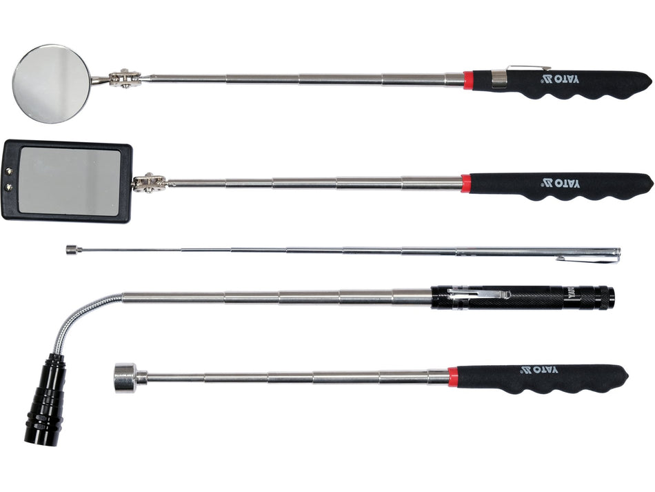 Set elemente de inspectie si recuperare Yato 5 piese