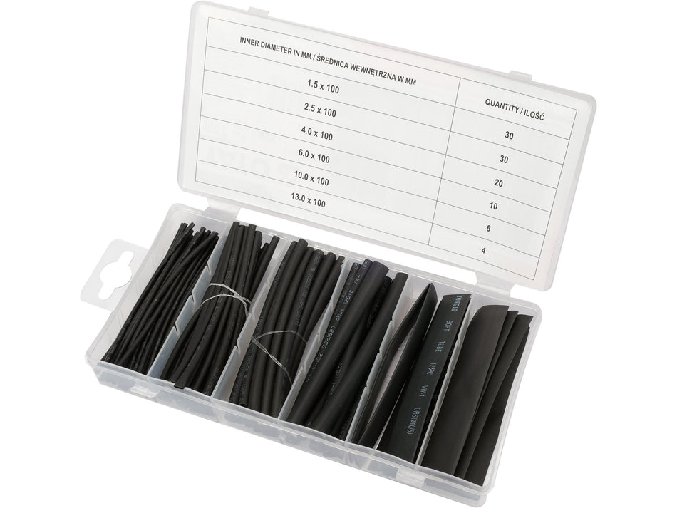 Set Yato 100 tuburi termocontractabile YATO YT-068661