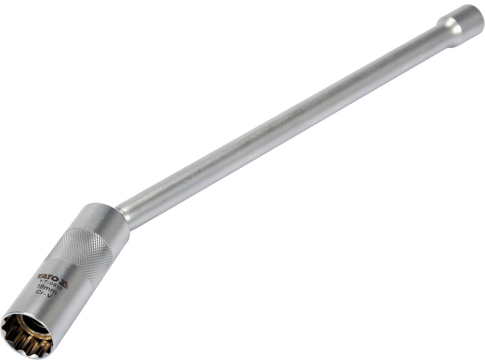 Cheie cu prelungitor pentru bujii Yato 18mmx300mm...