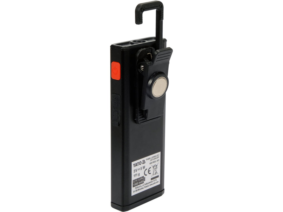 Lanterna Yato 500lm, li-po, 3.7v 1500mah YATO YT-08556
