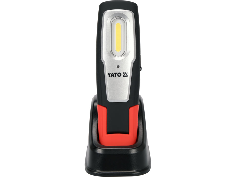 Lampa atelier Yato 6W cob, 600lm + 250lm, li-ion...