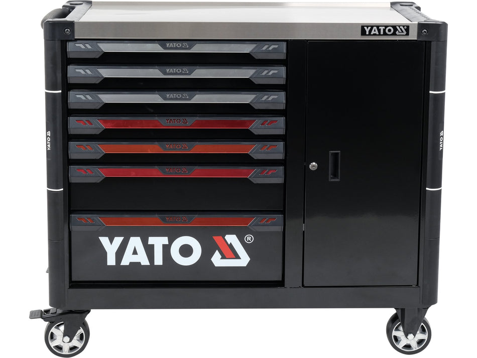 Dulap scule Yato 7 sertare + compartiment lateral...