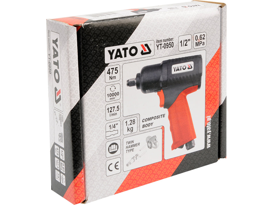Pistol pneumatic 1/2'' 475nm YC YT-0950