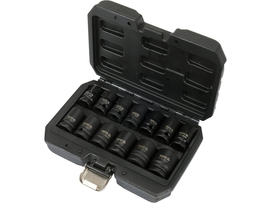 Set chei tubulare de impact 1/2'' Yato 13 piese...