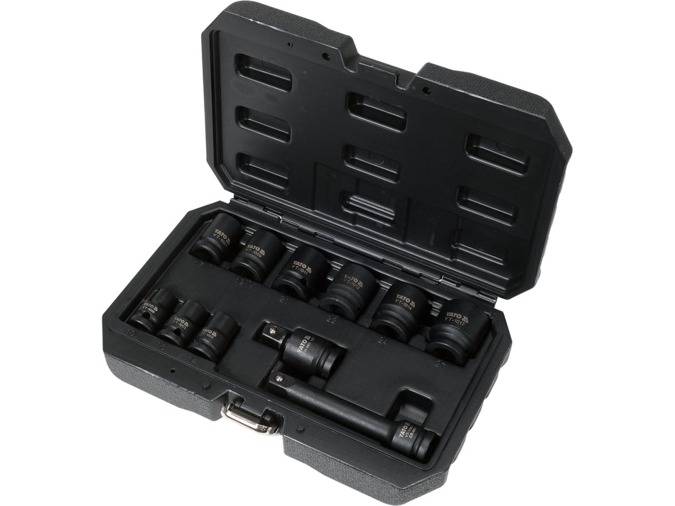 Set chei tubulare de impact 1/2'' Yato 11 piese...