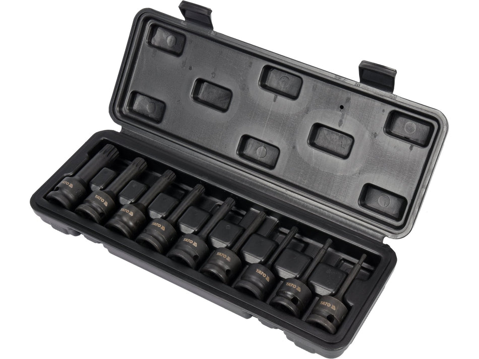 Set biti impact 1/2'' Yato, 9 buc YATO YT-10691