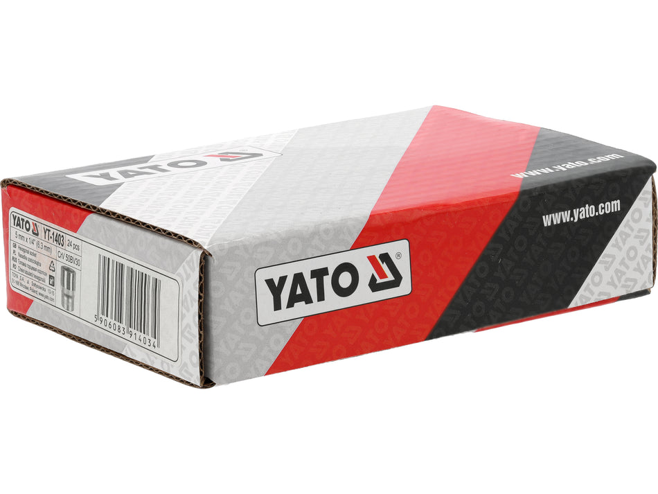 Cheie tubulara 1/4'' Yato 5mm YATO YT-1403
