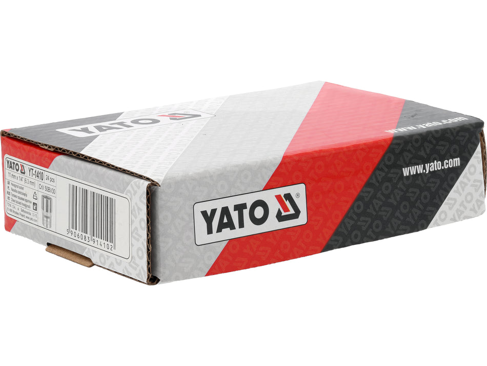 Cheie tubulara 1/4'' Yato 11mm YATO YT-1410