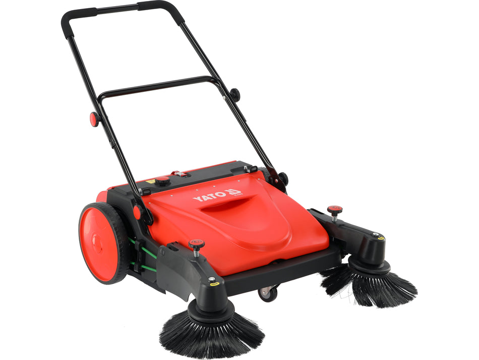 Zamiatarka reczna szerokosc Yato 95cm, kosz 45l...