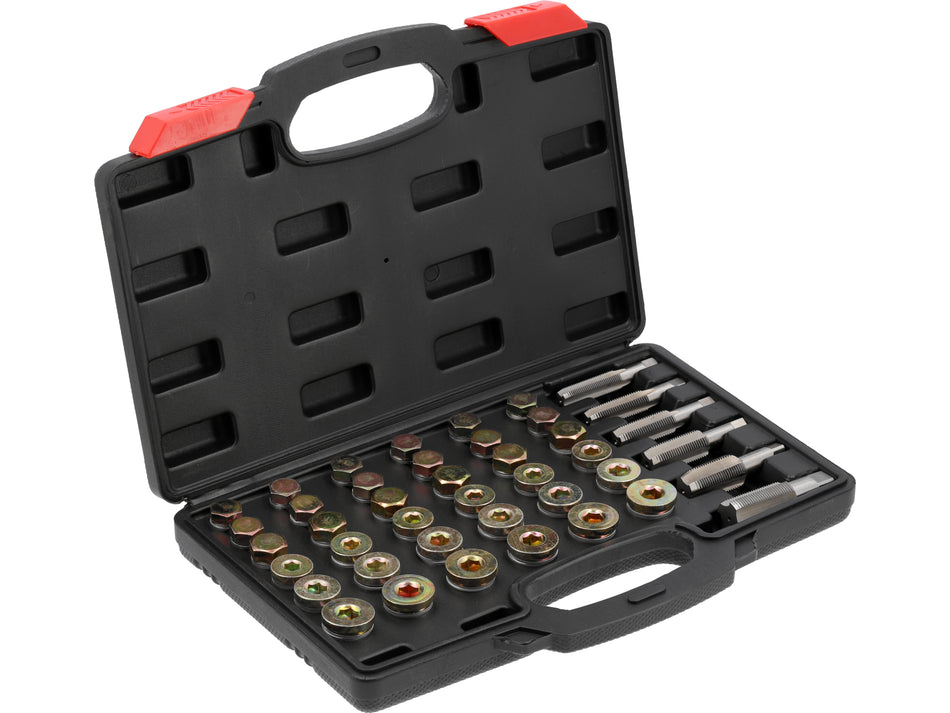Set reparat busoane baie de ulei m13-m22 Yato 114 piese