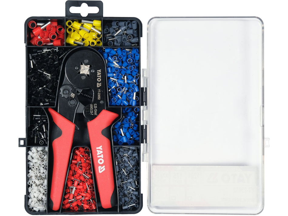 Set cleste sertizare pini terminali 0 Yato, mm2 +...