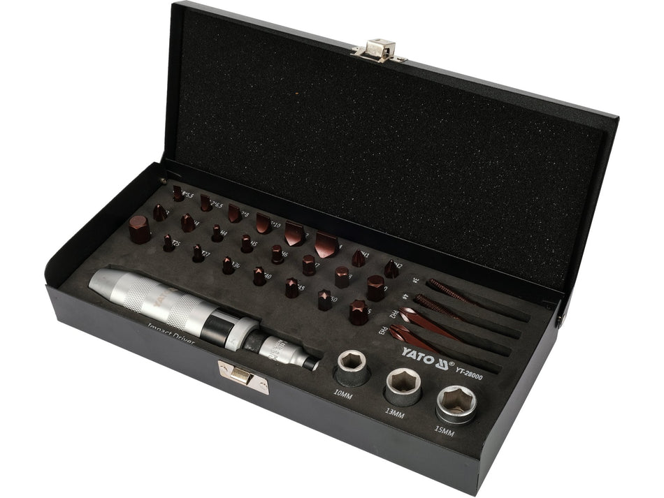 Set surubelnita de impact Yato 32 piese YATO YT-28000